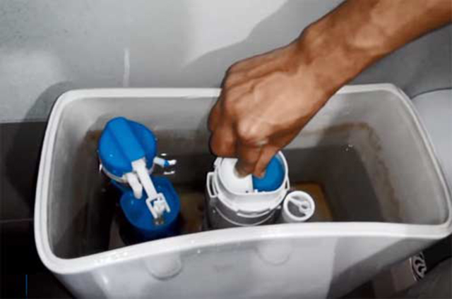 Khắc phục lỗi do van xả